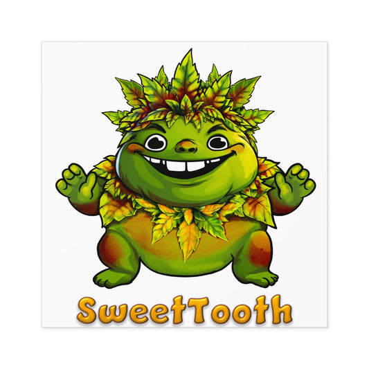 Square Stickers Alpha H2H SweetTooth