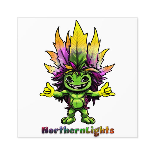 Square Stickers Alpha H2H NorthernLights